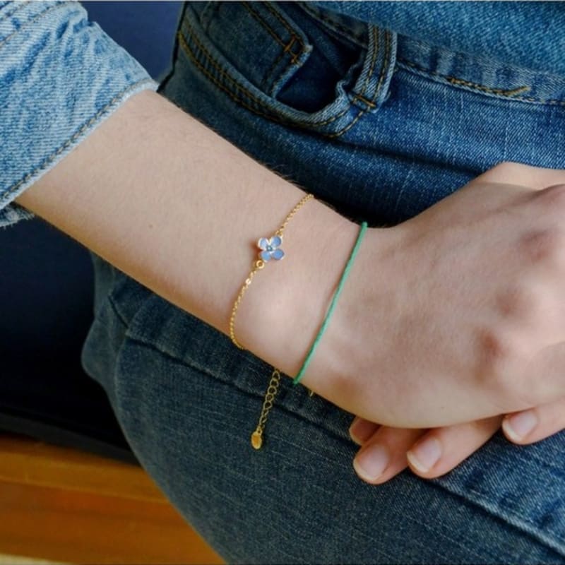 Dana Burton Forget-Me-Not Bracelet