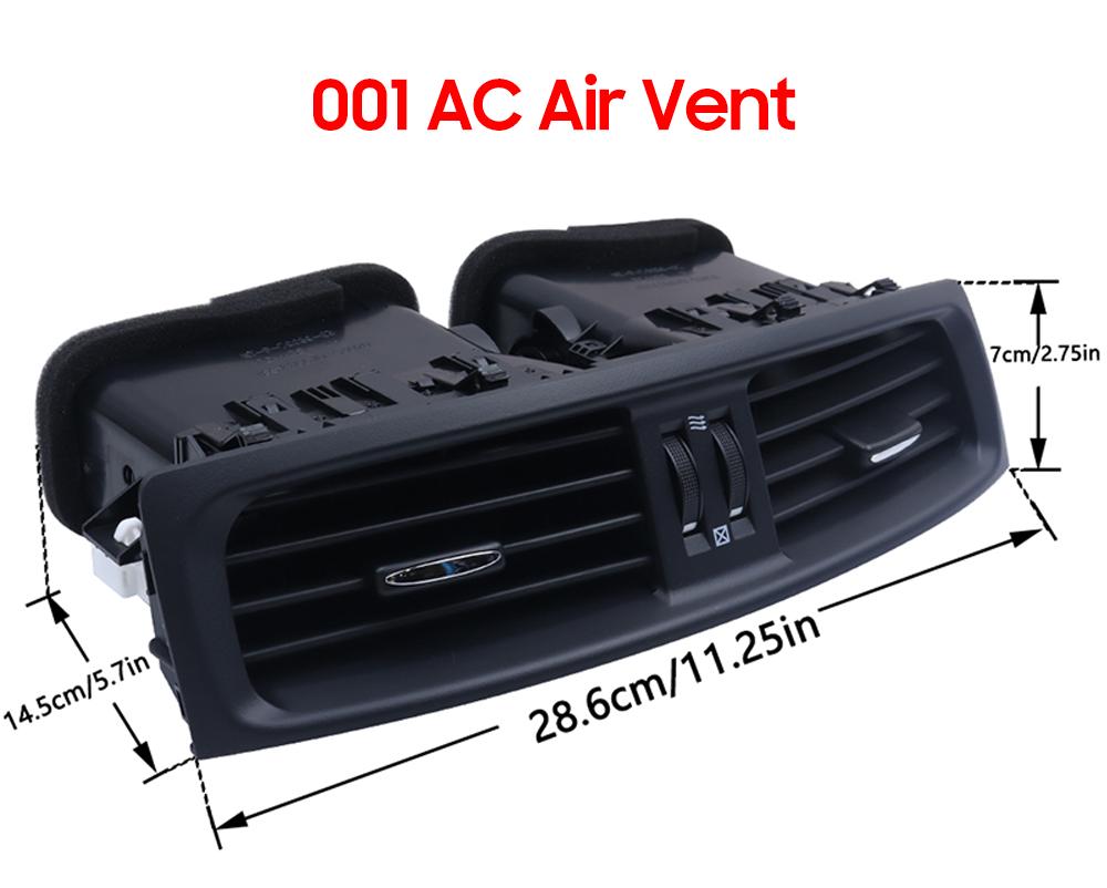 For Toyota Lexus IS200 IS250 IS300 IS350 2006-2012 Air Conditioner Vent Grille Dash Center Middle AC Air Outlet Replacement Part