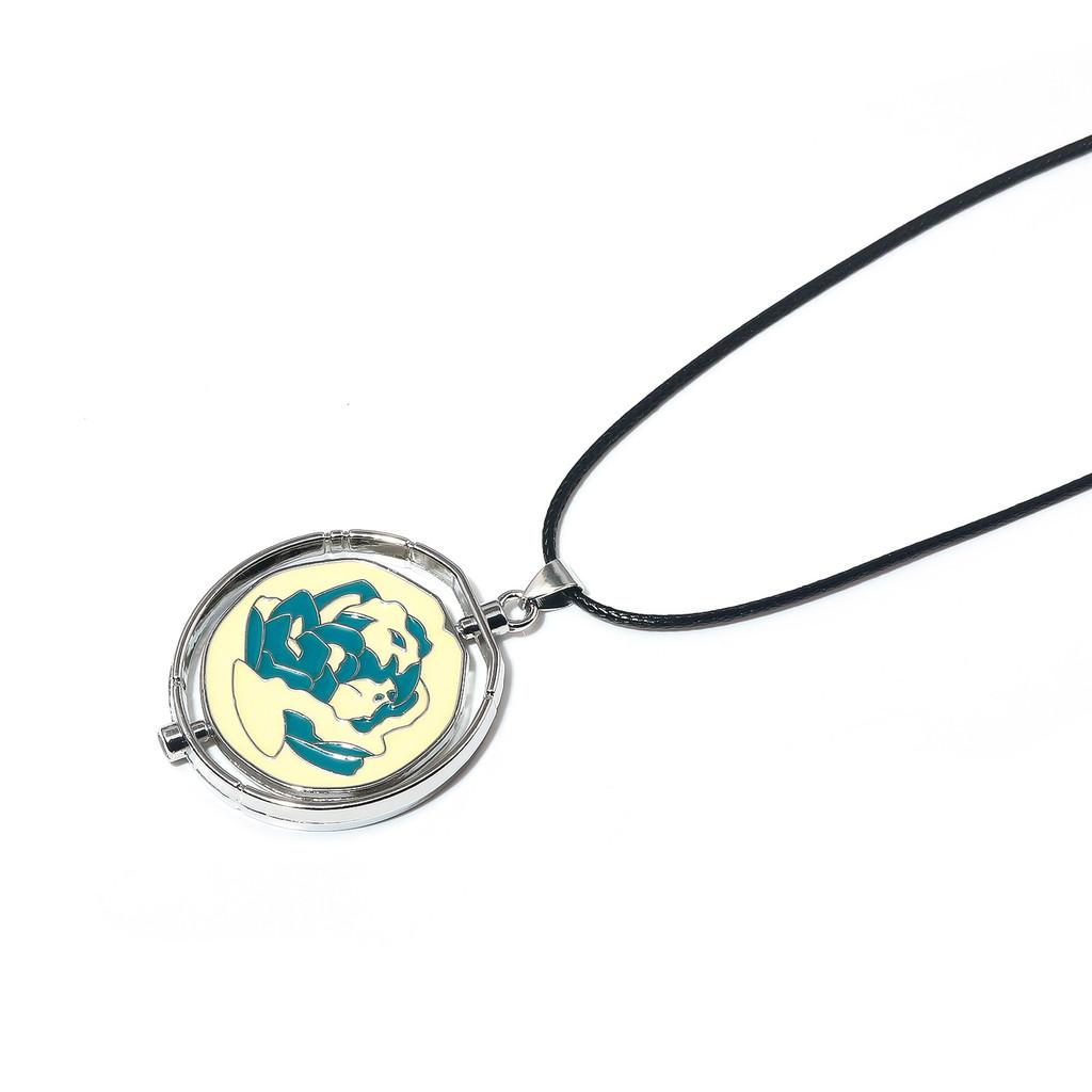 League Of Arcane Legends Ekko Blue Rose Style Pendant Necklace For Fans Game