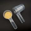 1pc Plastic Measuring Cup, 50g with Graduated Scale, Transparent Multi-Purpose Pet Food Scoop for Powder and Liquid Pet Food Scoop