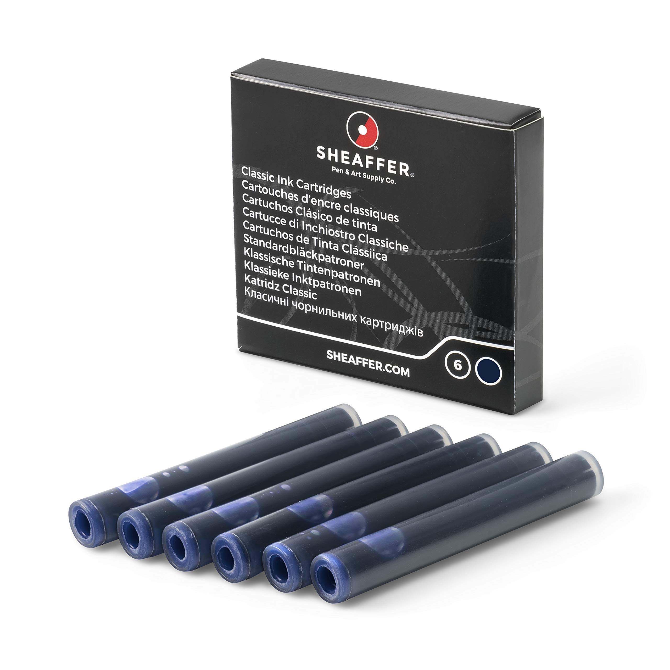 

Sheaffer Cartridge Ink 96213 Blue Black Officially Imported 6-pack