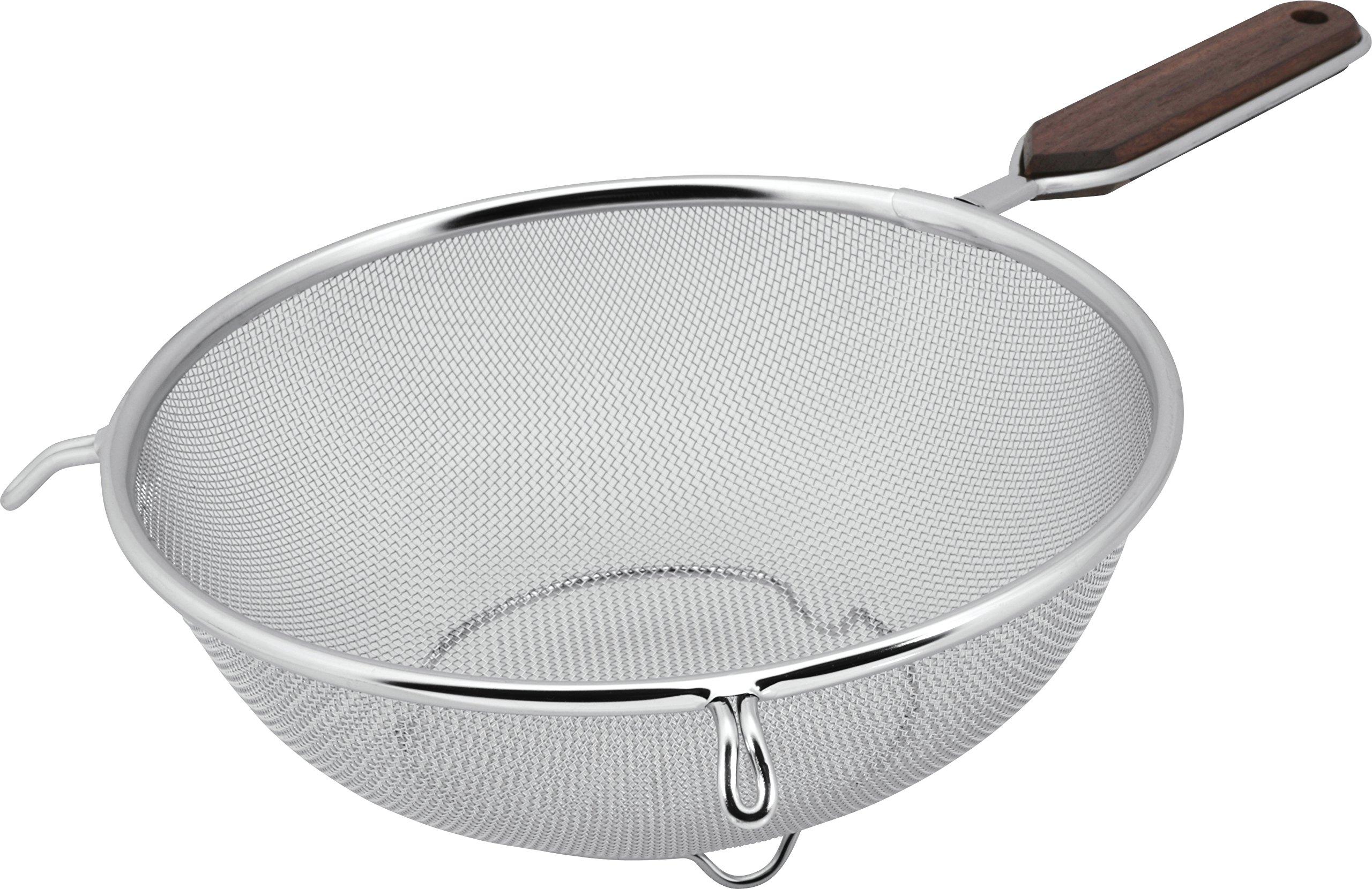 

Littlewood Diana Wooden Handle Strainer, Small, with Legs, 22cm, L-0033