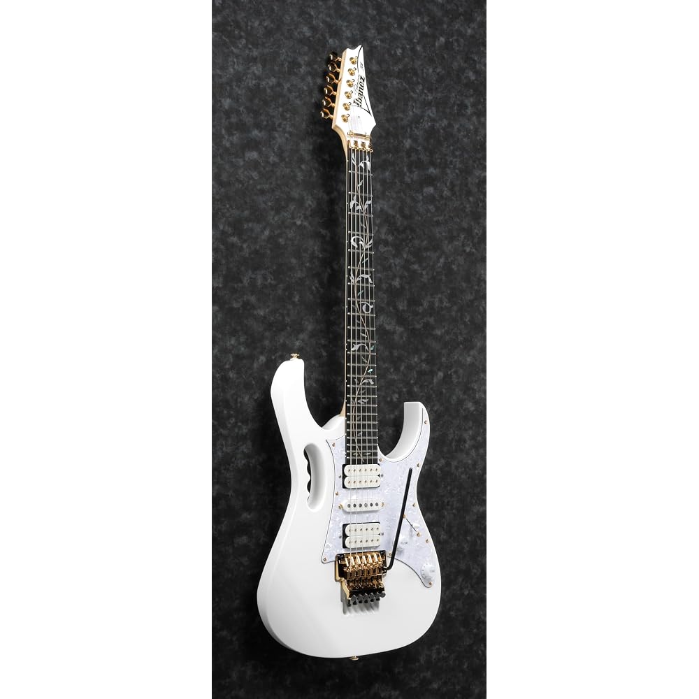 IBANEZ Steve Vai Signature Model Electric Guitar, White JEM7VP-WH