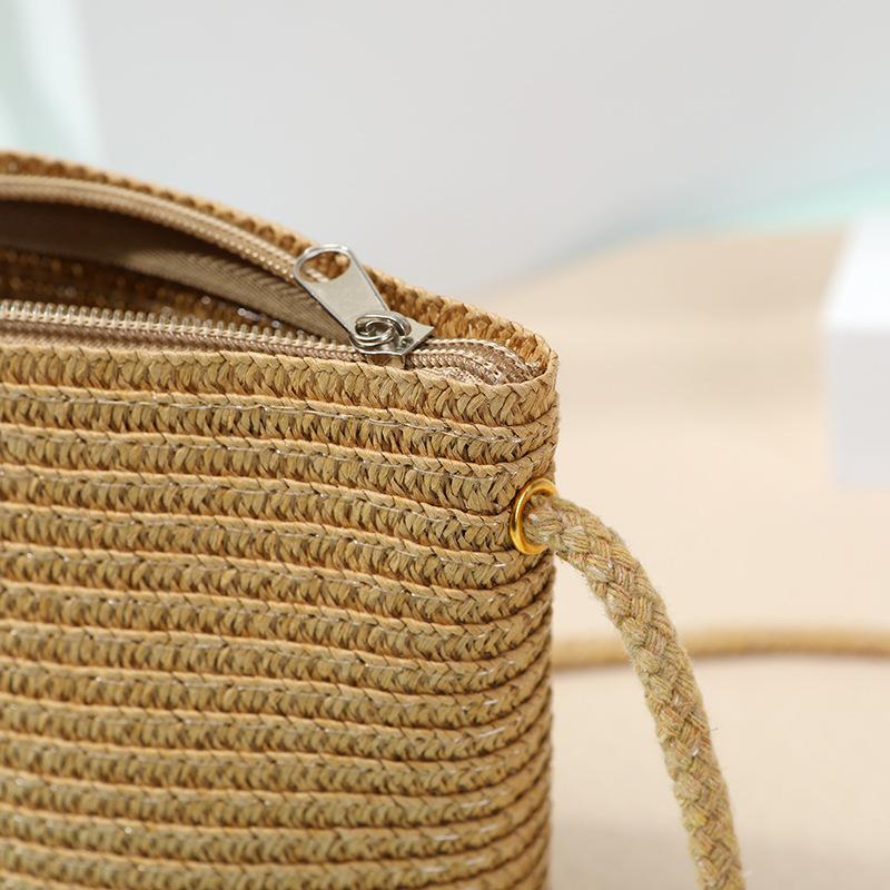 Soft Straw Tote Bags Travel Shopping Bag Beach Weave Handbag Female Bohemian Shoulder Bag