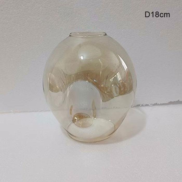 

DNA Shades Нерегулярна люстра Glass Replacement Lamp Abasur for Lindsey DNA Geometry small big E27 Lights Cover