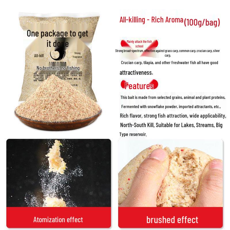 Universelle Angelfutterzusätze für Karausche, Graskarpfen, Silberkarpfen und Marmorkarpfen – Perfekt für das Naturköderangeln