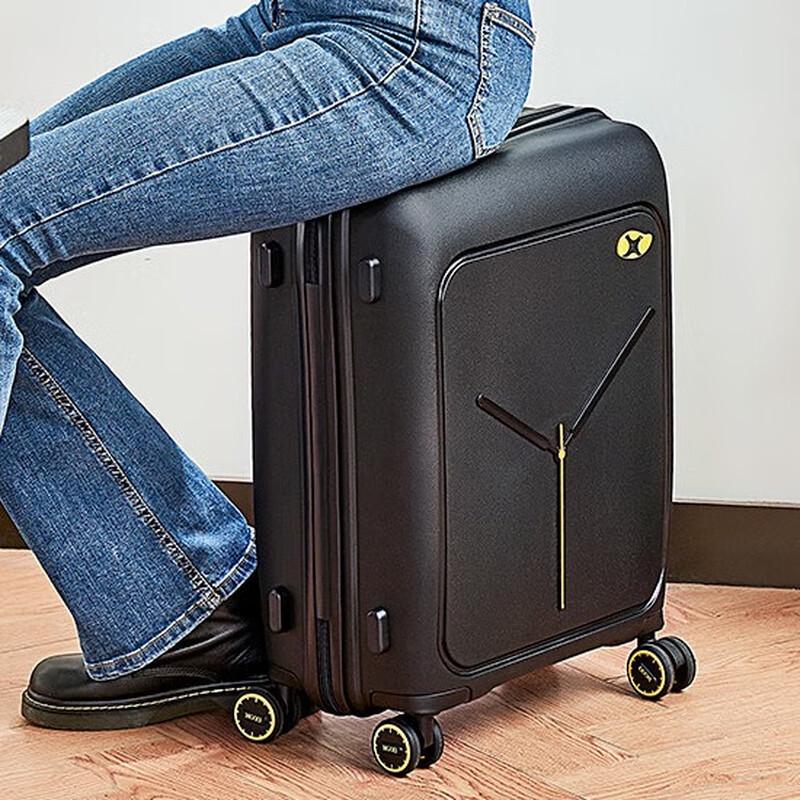 Чемодан Mango Bird M5, стиль часов, жесткий 20 inch