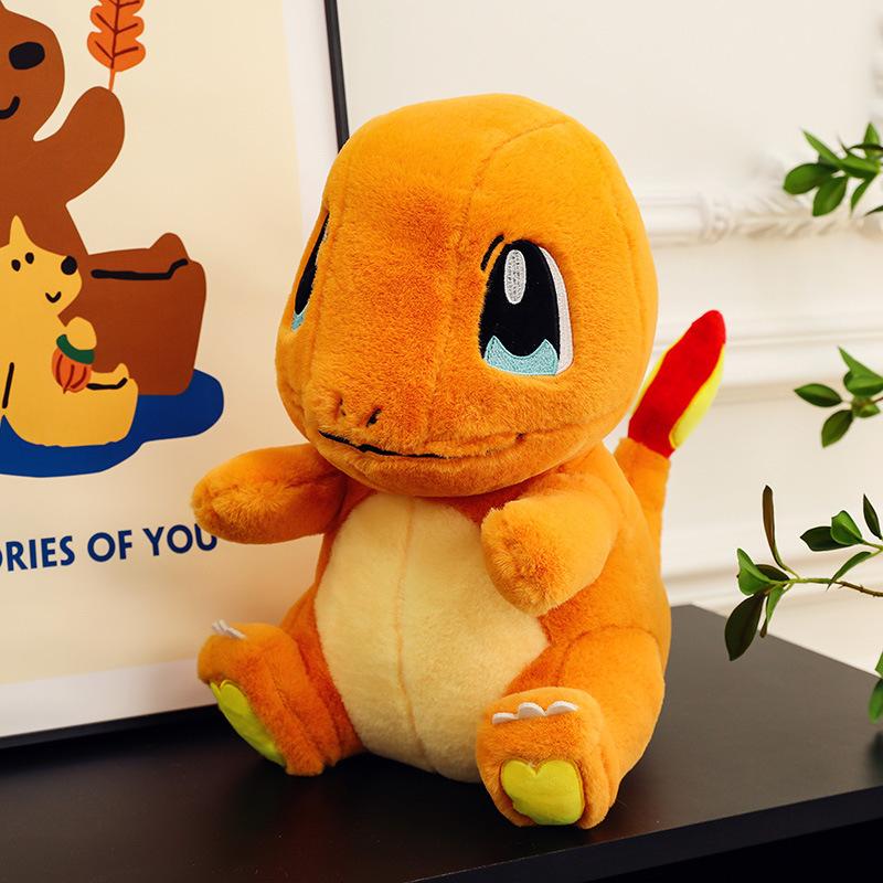 Kleiner Feuerdrache Plüschtier Puppe Kleiner Dinosaurier Kinder Zeichentrickpuppe Puppe Mädchen Geburtstagsgeschenk