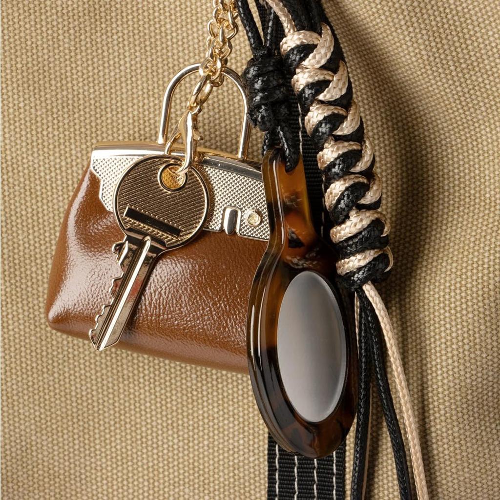 Canvas tote bag with charm