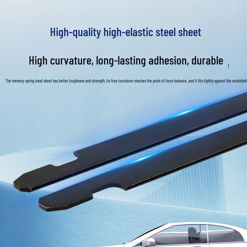Eleventh Layer Frameless Silent Car Wiper Blade - Universal Double Adhesive Strip