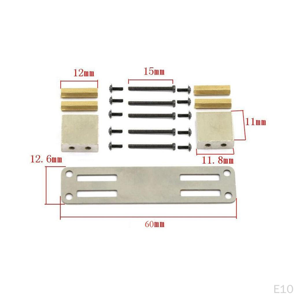 1 Set RC Car Upgrade Metal Servo Fixed Mount Bracket MN D90 D91 MS 1/12 Scale Remote Control Truck