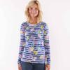 Lazy Jacks Womens/Ladies Printed Breton Top