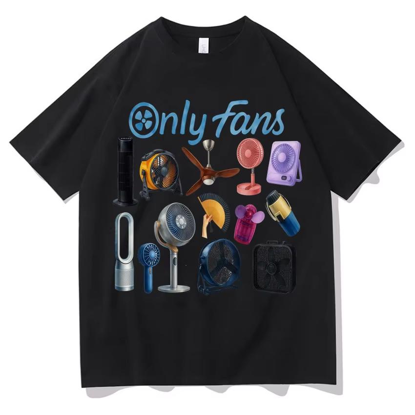 Funny OnlyFans Meme T Shirt Unisex Women Trendy Clothing Teenagers High Street Short Sleeve Tshirts Gothic Crewneck Cotton Tshirt