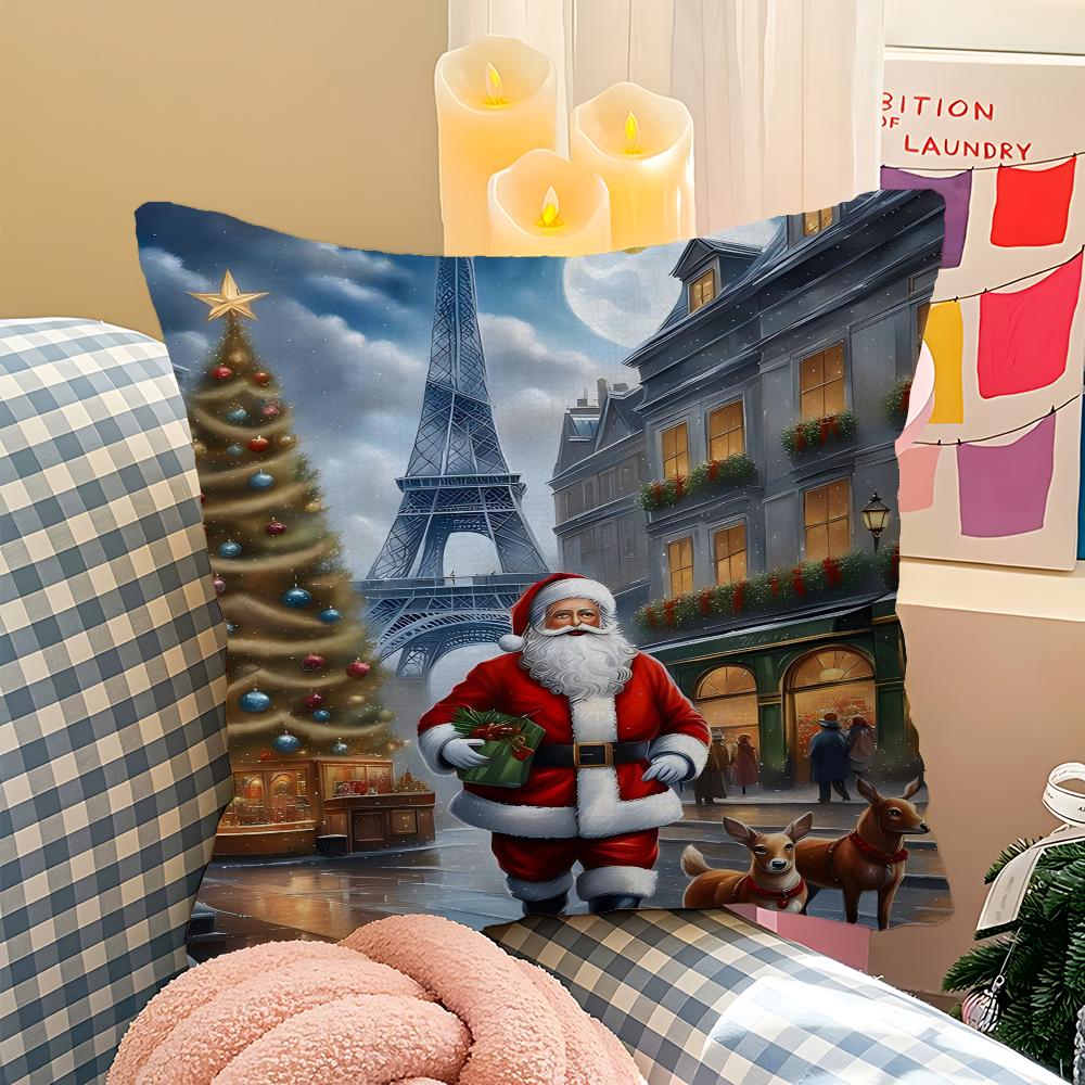MovieThe Polar Express Decorative Room Aesthetics Pillow Case Home Decor Bedroom Sofa Bed Couch Pillow Cover 45x45