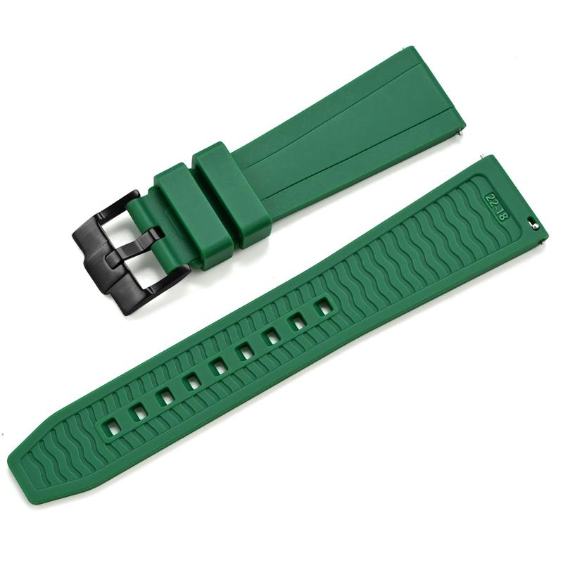 Bracelet de montre en silicone le plus récent pour Samsung Ultra Omega Seiko PROSPEX Panerai 20 mm 22 mm 24 mm Bracelet de montre en caoutchouc à dégagement rapide