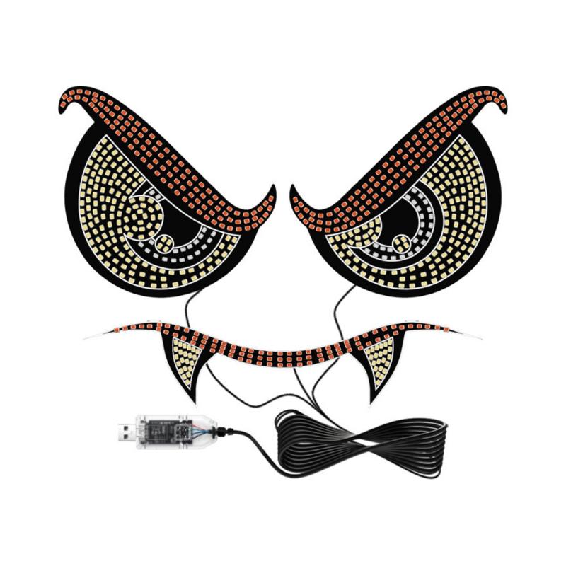 

Auto LED Light With USB Interface High Brightness PC Housing Devil Eyes Light For Car Trucks Motorcycles