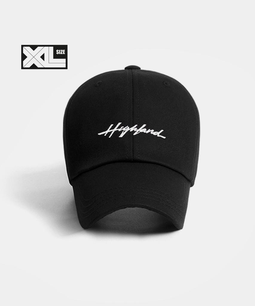 Peullaeto Big Size Ball Cap Xl Highland Cap Black