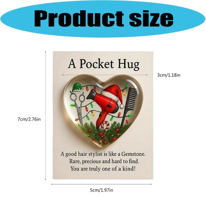 Personalisierbare Herz-Acrylikkarte mit individuellem Nachrichtenbereich für ein maßgeschneidertes Geschenk an wichtigen Tagen Funktionale Nutzungsmöglichkeit