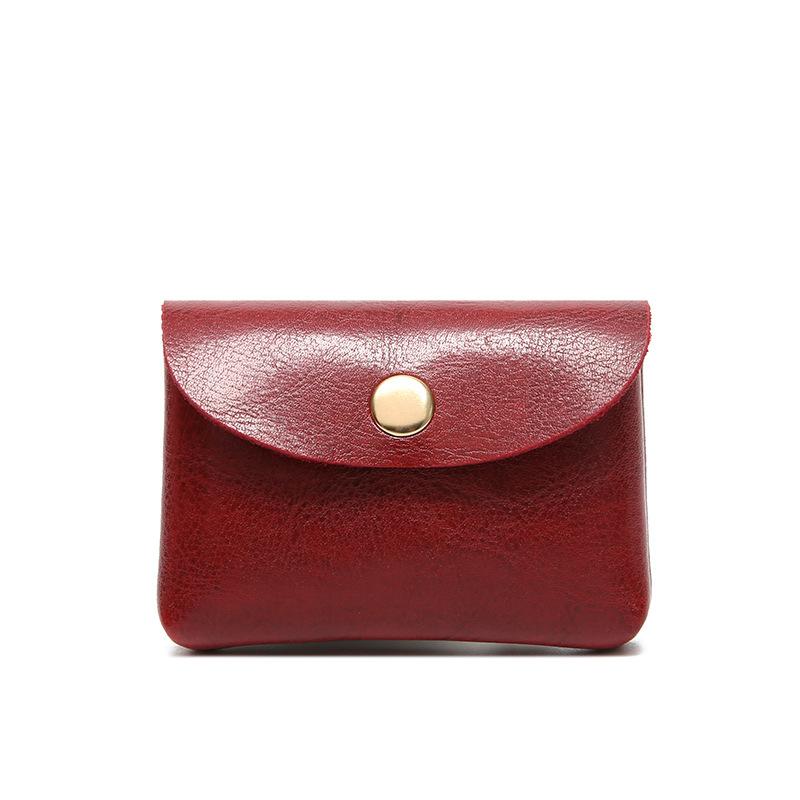 Simple Cute Coin Purse Portable Mini Data Cable Headphone Credit Card Mobile Phone Data Cable Key Organizing Bag Leather Wallet