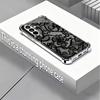 Lace Patterned Electroplated Glass Phone Case Suitable for Samsung Galaxy S26 S25 S24 S23 S22 S20 FE/Ultra/Plus Anti Drop