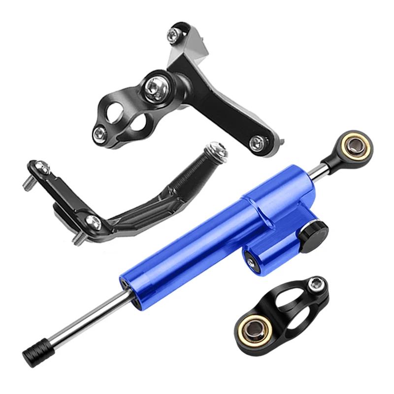 For KAWASAKI Ninja ZX6R ZX-6R 2024 CNC Motorcycle Stabilizer Steering Damper Mounting Bracket Support Kit