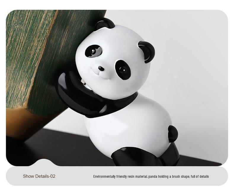 Creative Panda Pencil Holder - Cute Desk Ornament & Gift for Kids and Friends, Ideal for Birthday Decorations
