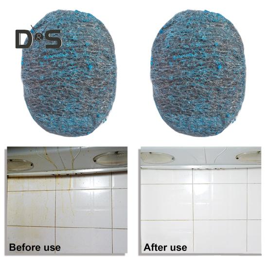 Pudră de săpun Scrubber pentru oală Lână de oțel Tampoane de săpun Perie pentru oală Tampoane de curățare reutilizabile Detergent pentru ustensile de bucătărie