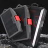 A1A2 Detachable Compartments Fishing Lures Box Baits Case Fishing Tackle Storage Trays Hook Organizers Waterproof Lures Box
