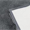 NITORI Absorbent Bath Dark NITORI 7741191 High-Density Mat, Regina, 45x60cm, Gray,