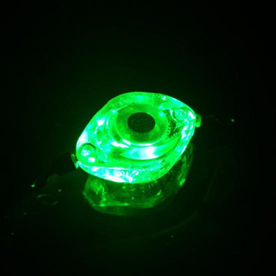 Realistická rybí atrakce s rybím okem a dvojitým otočným vodotěsným ponorným mini super jasným venkovním rybolovem podvodní LED lampa na sběr návnad