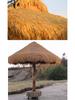 Flame-Retardant Synthetic Thatch for Indoor/Outdoor Decor & Scenic Areas