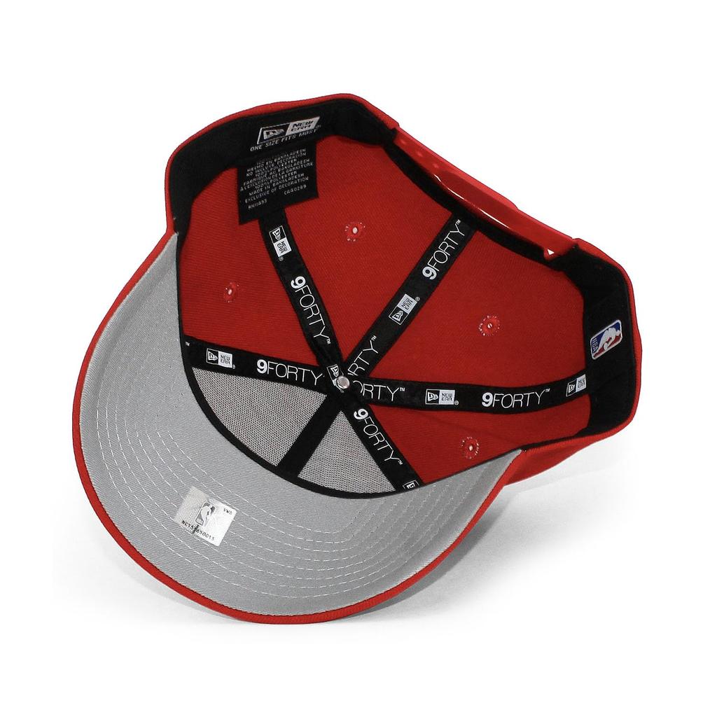 New Era 9FORTY SNAPBACK CAP 940 MLB NFL NBA MLS Snapback Free Chicago Bulls A-FRAME A-FRAME (JP, Alphabet, Size, (Red)) [Used]