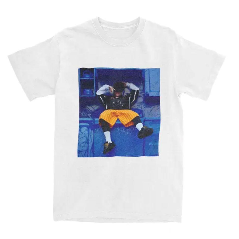 Billie Eilish Men's 100% Cotton Y2K Vintage Short Sleeve Round Neck Novelty T-shirt