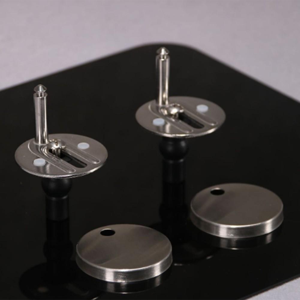 Toilet Lid Hinge Set Bathroom Accessories Expansion Bolt 8mm