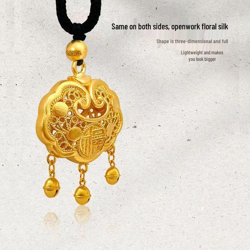 Good Fortune Longevity Peace Necklace