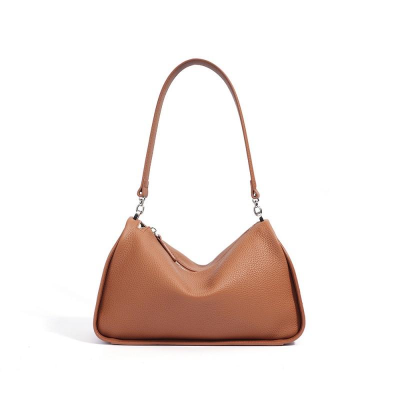 Simple Stylish Crossbody Bag Women Large Capacity Niche High-end Single Shoulder Commuting Leather