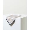 Daks Cotton Handkerchief Set Blue Check Pattern Dcha6f064mu
