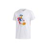 Neo X Disney Crossover Donald Duck Printing Casual Short Sleeve White Men's GJ5637
