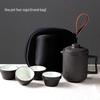 Portable Ceramic Gongfu Tea Set