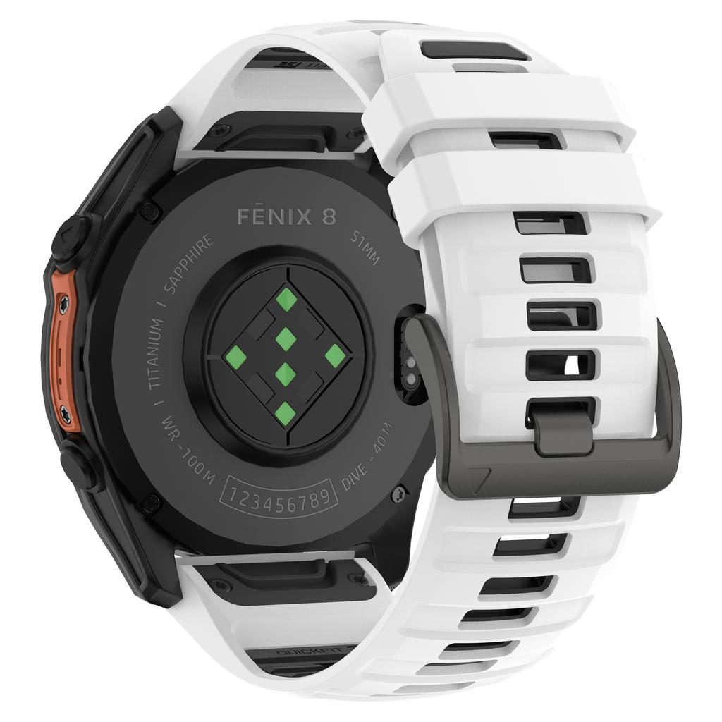 QuickFit 22mm 26mm Silikonarmband für Garmin Fenix 8 E 7X 7 6 6X Pro 5 5XPlus/Epix Pro Gen2 51mm 47mm Armband Uhrenarmbänder correa
