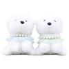 Charming Plush Dog Doll Keyring Super Soft Fabric Keychain Adorable Pet Accessory