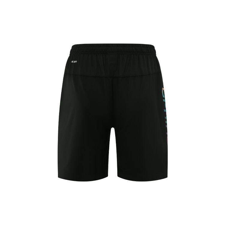 Li-Ning Breathable Moisture-Wicking Quick-Dry Straight-Leg Sports Shorts Men Shorts Black AAPT061-1
