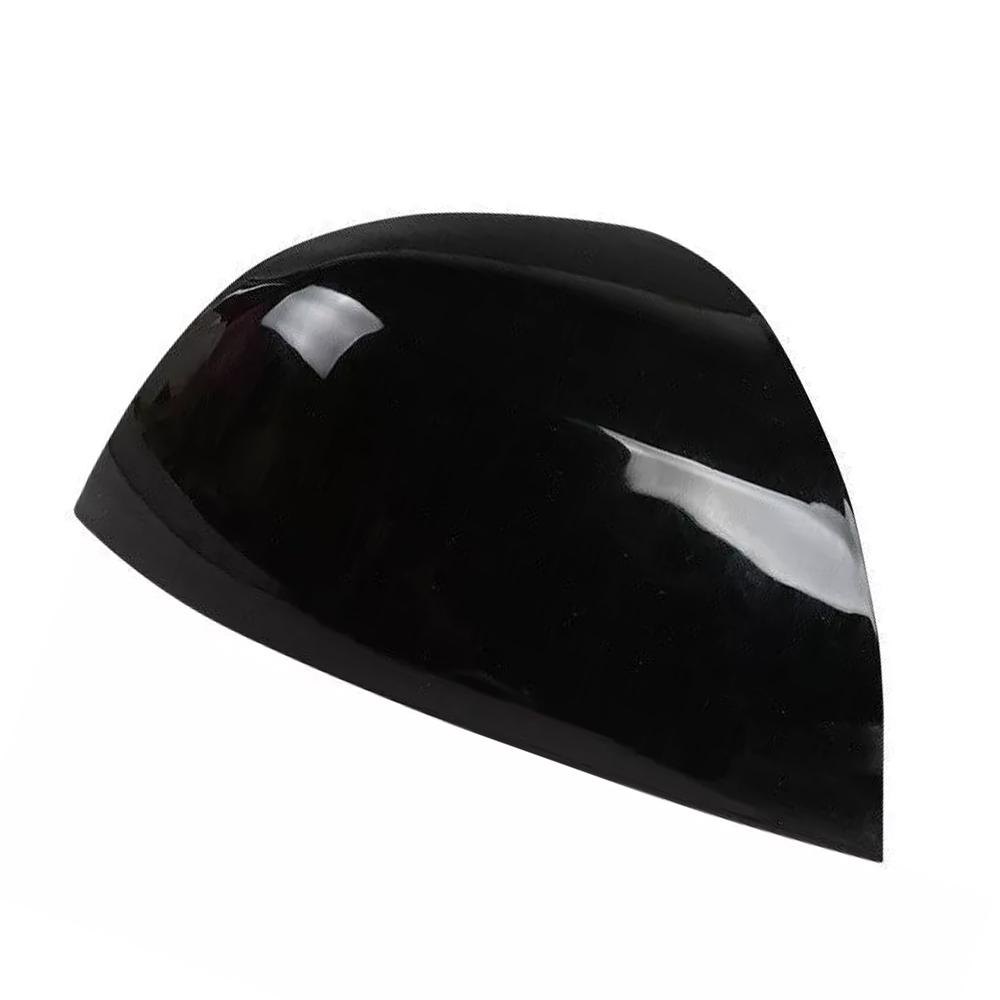 Left and Right Glossy Black Rearview Mirror Cover for Chevrolet Captiva 2008-2017