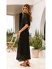 2026 Stylish Women's Two-Piece Set: Round Neck Hollow Dress with Airy Feel