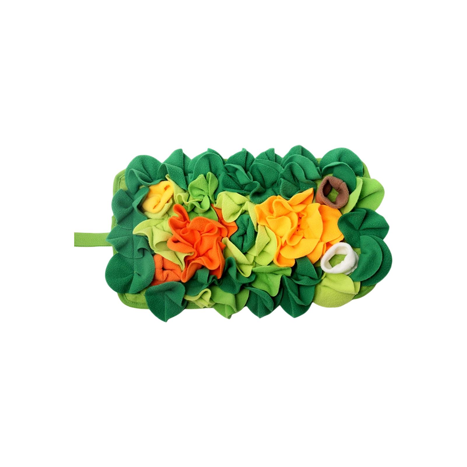 

Pet Snuffle Mat For Small Animals, Interactive Foraging Mat For Rabbits, Guinea Pigs, Hamsters, Slow Feeder Sniffing Pad With - Bottom, Encourages One Size зелёный