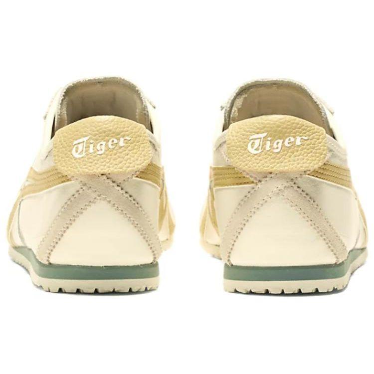 Onitsuka Tiger Mexico 66 Cream Mineral Brown Unisex Low Top Leather Retro Lifestyle Sneakers 1183A201-120