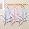 5PCS Reusable Plaid Dish Towel Quick Drying Checkered Kitchen Towels Kitchen Tea Towels  For Kitchen