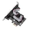 PCI E to RS232 2 port Serial Port Converter PCI Express Controller Adapter Expansion Card