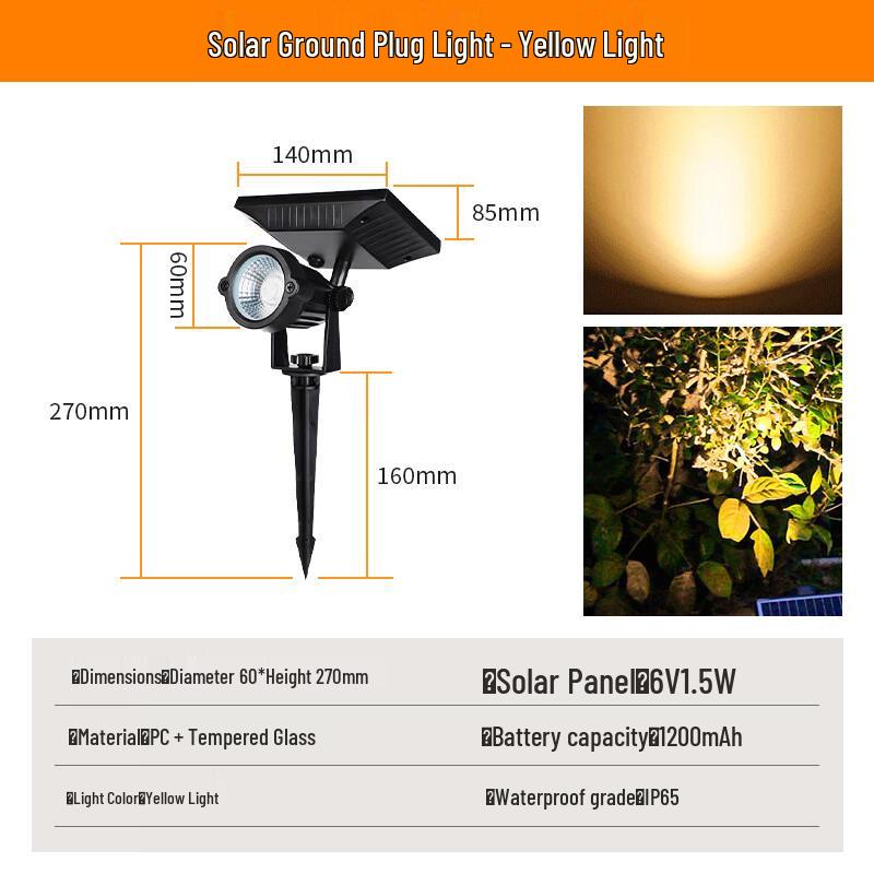 Nufeng Solar LED Ground Spike Light