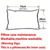 2pcs Warm Winter Stripe Soft Velvet Pillow Cases Skin-friendly Dual-sided Pillowcase Single Person Pillow Cover Cushion Cover